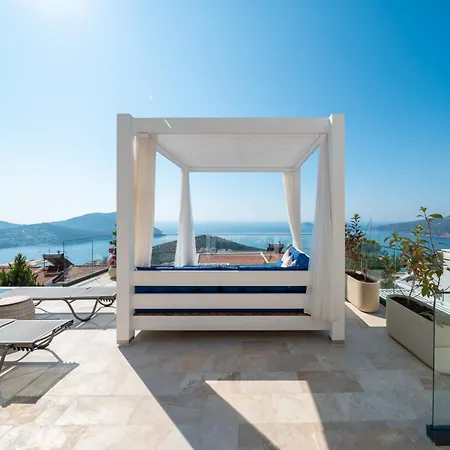 Ultra Luxurious Magnificent Sea View In Kalkan Kalamar Bay 4 فيلة *