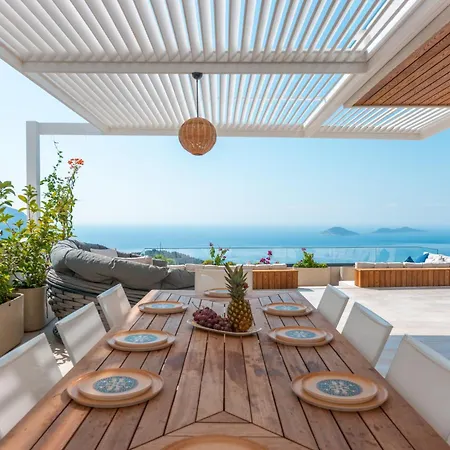 Ultra Luxurious Magnificent Sea View In Kalkan Kalamar Bay 4 Villa *