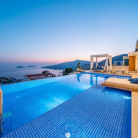 Ultra Luxurious Magnificent Sea View In Kalkan Kalamar Bay 4 Villa *