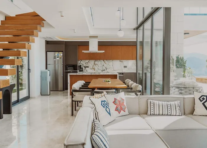 Ultra Luxurious Magnificent Sea View In Kalkan Kalamar Bay 2 Kas