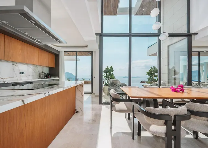 Villa Ultra Luxurious Magnificent Sea View In Kalkan Kalamar Bay 2 Kas