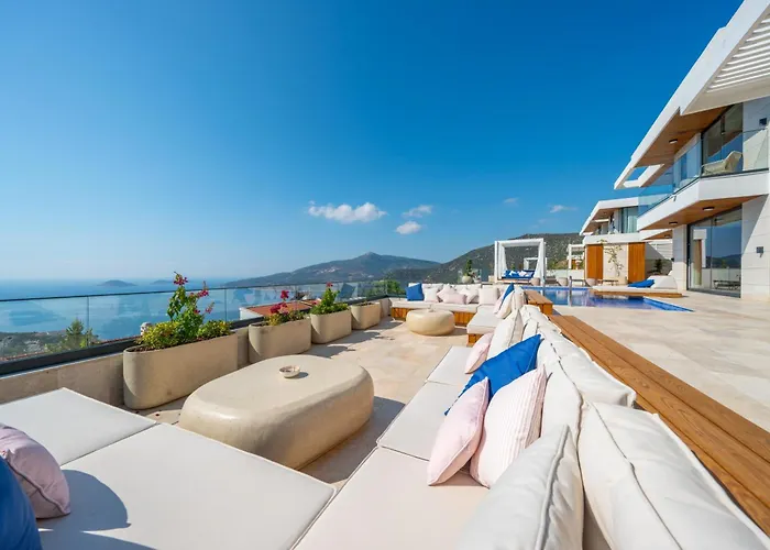 Ultra Luxurious Magnificent Sea View In Kalkan Kalamar Bay 2 *